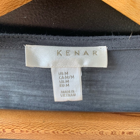 Grey and White Stripped Shirt With Front Pocket - Picture 8 of 8